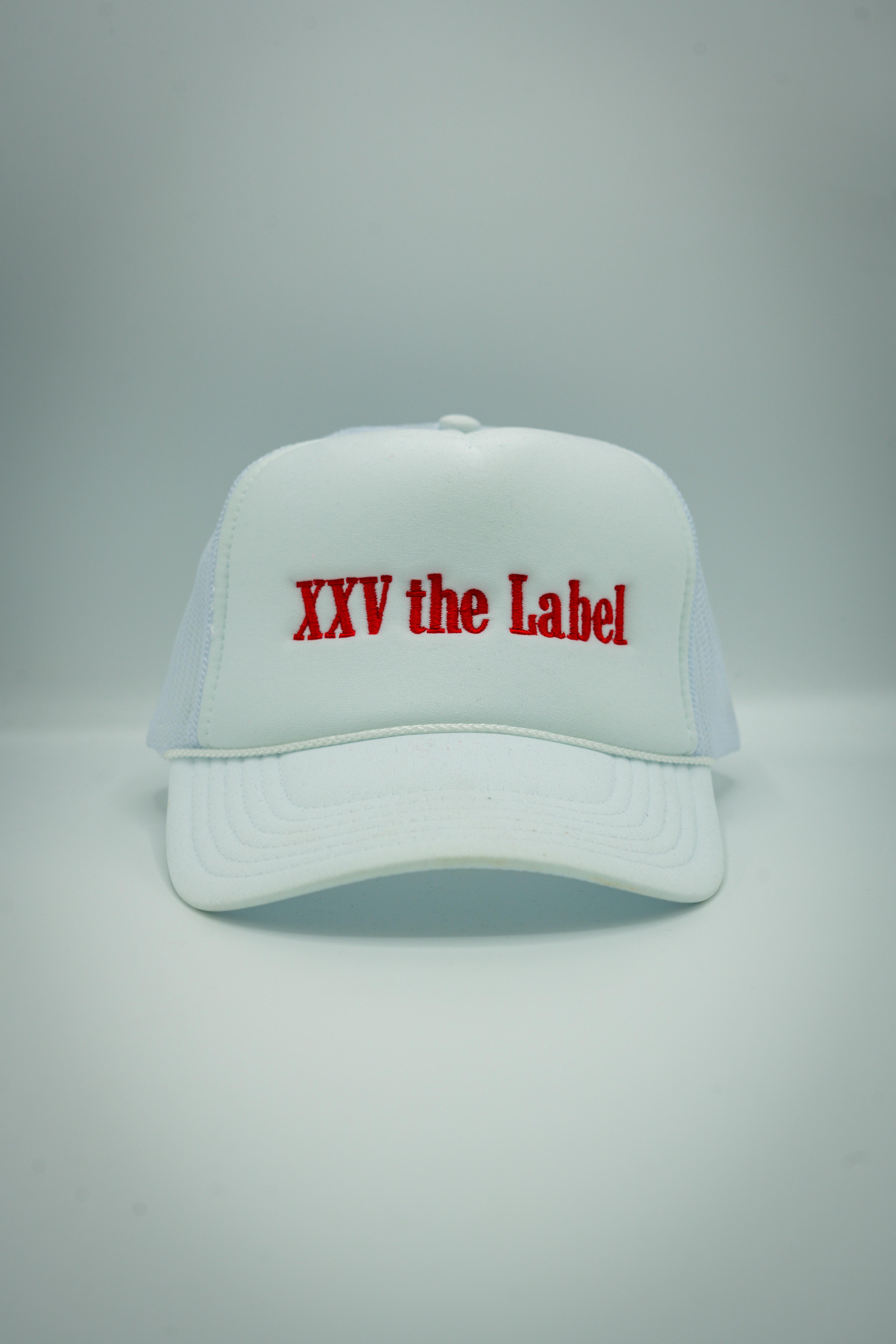 XXV The Label Trucker - White