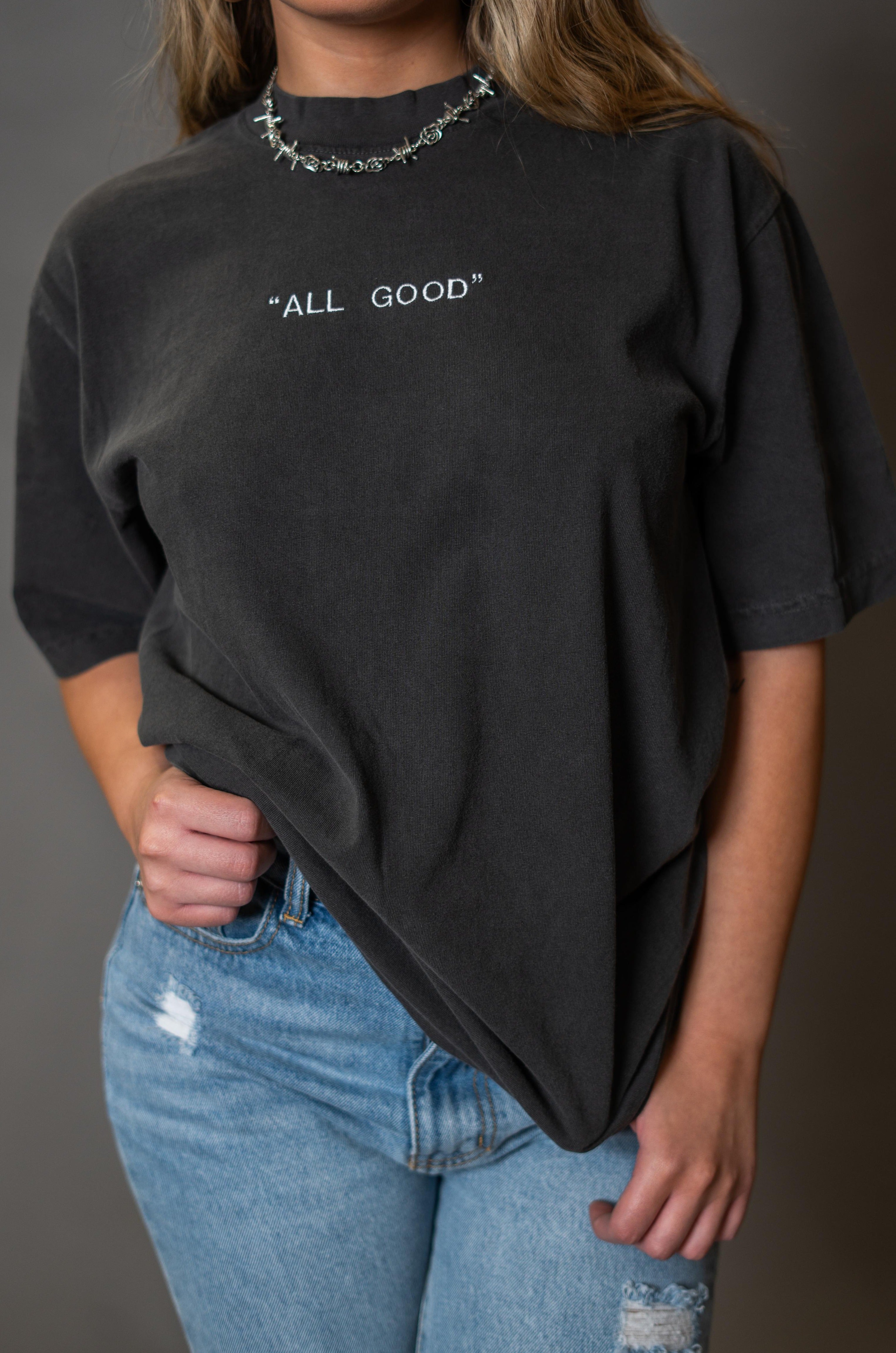 "All Good" - Vintage Black
