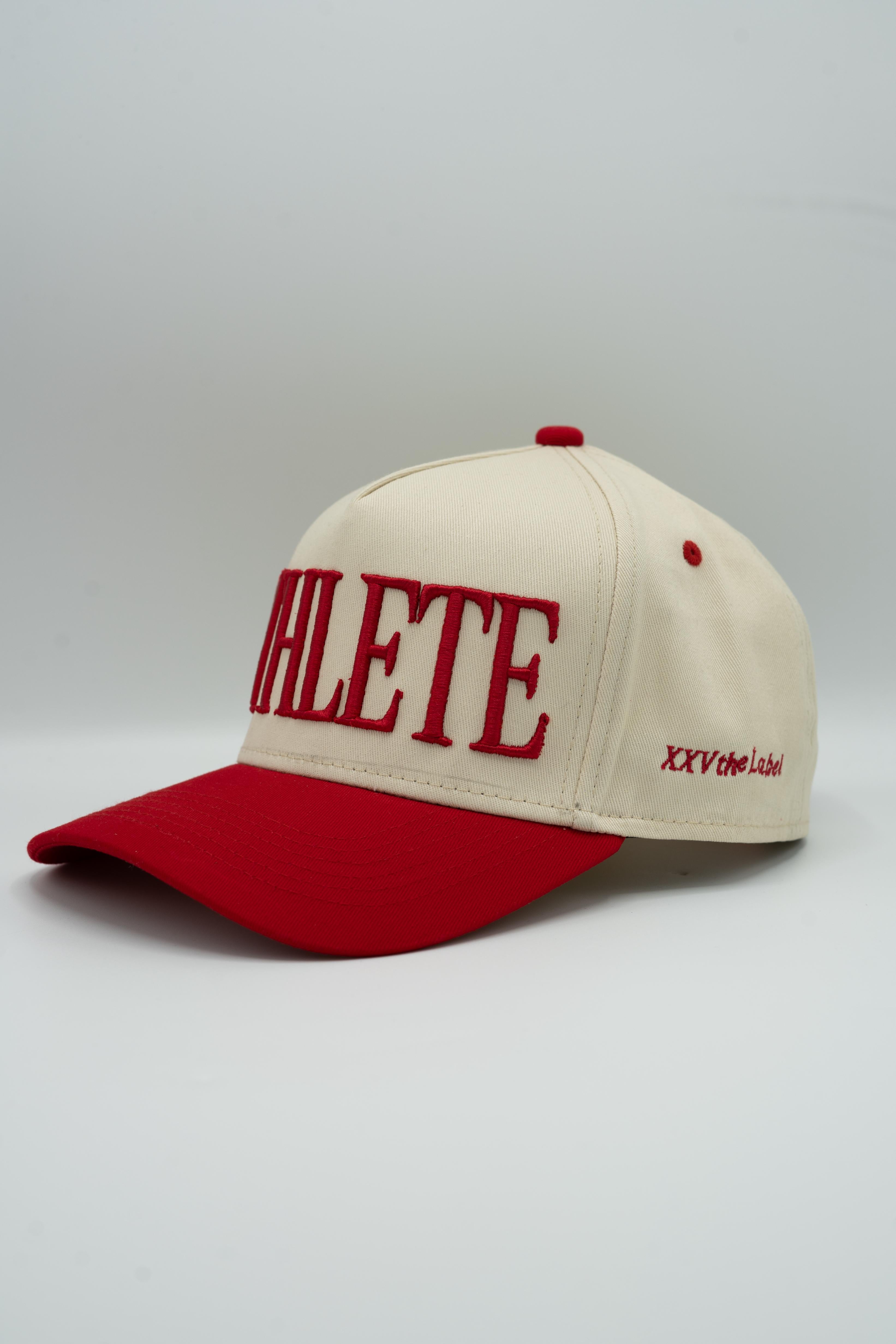 athlete embroidered hat
