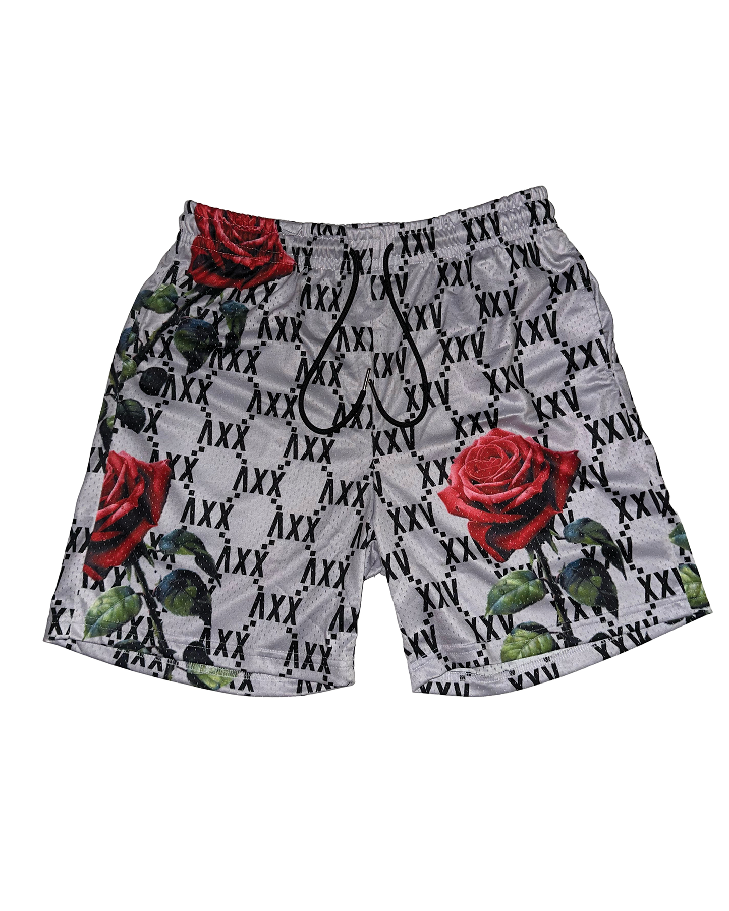 Rose Pattern - Grey