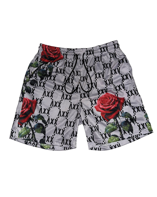 Rose Pattern - Grey