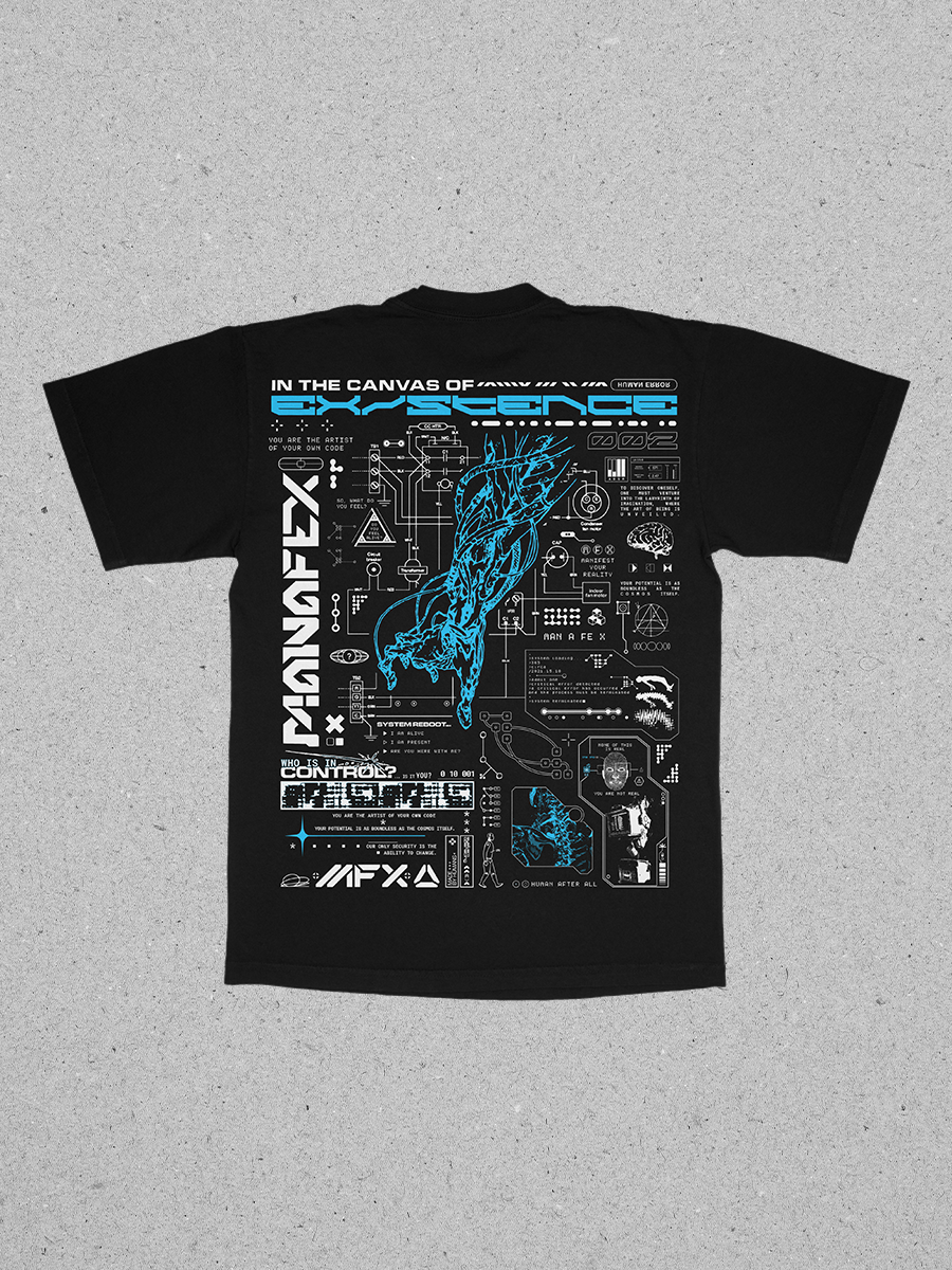 Existence T-shirt - Blue