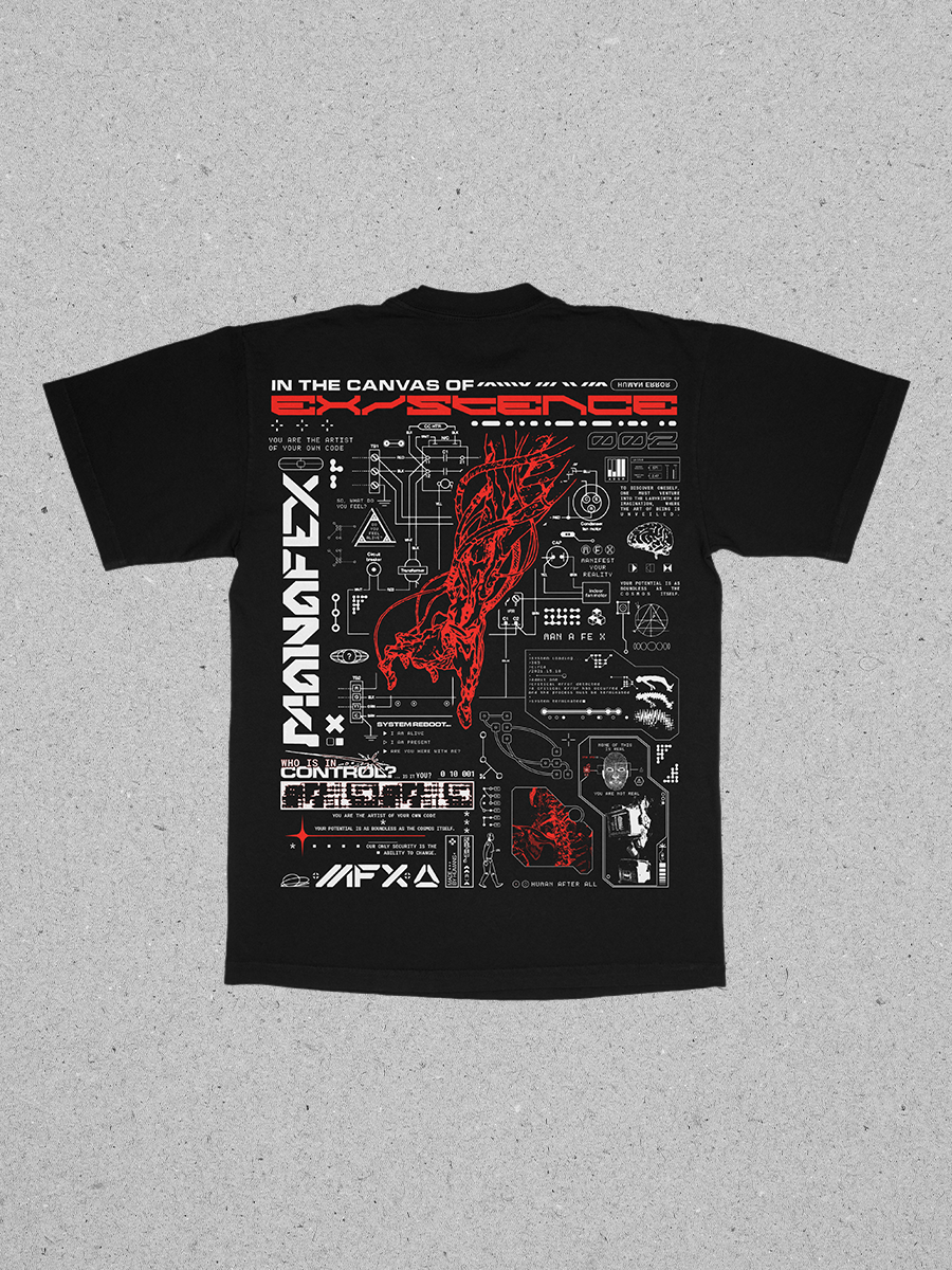 Existence T-shirt - Red