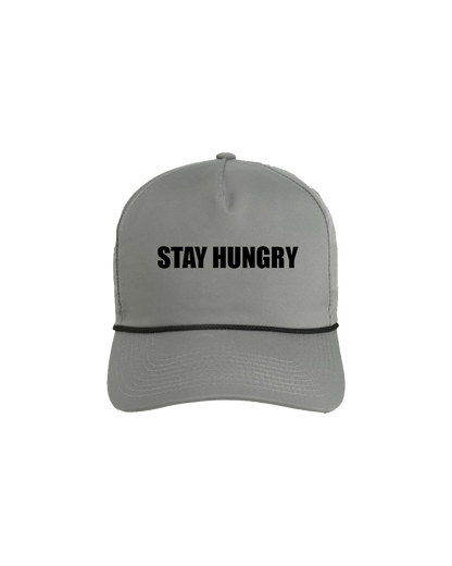 Stay Hungry Hat - Charcoal