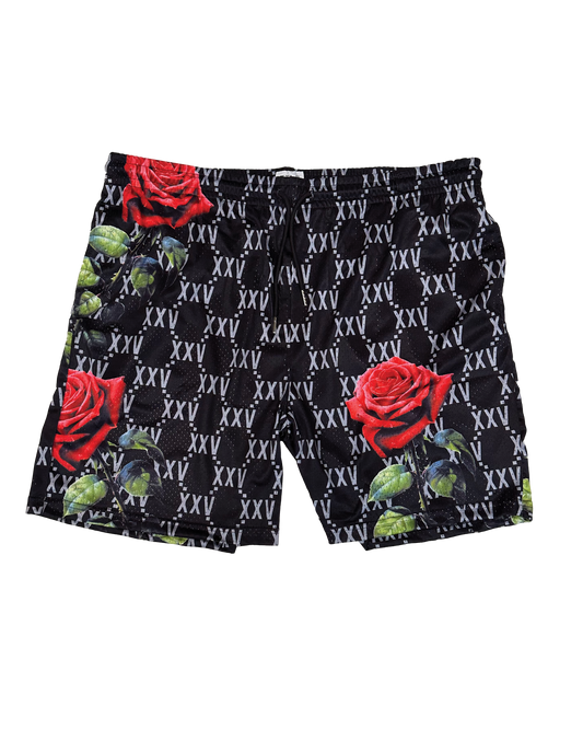 Rose Pattern - Black