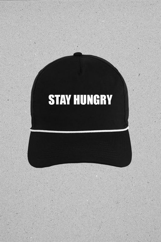 Stay Hungry Hat - Black