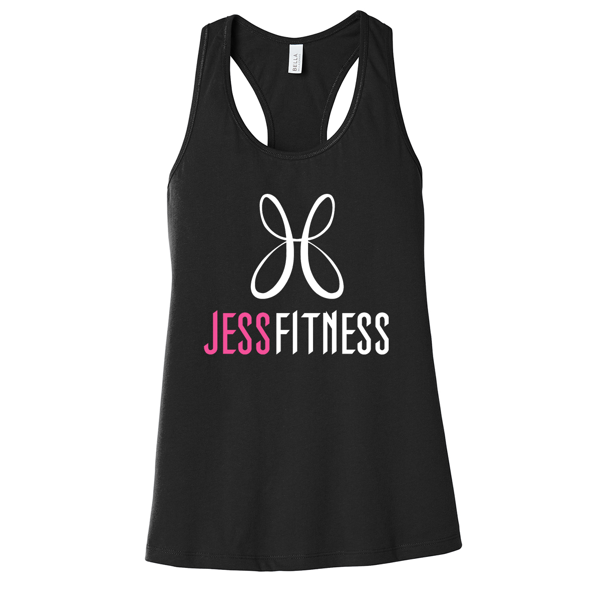 Jess Fitness Black Tank